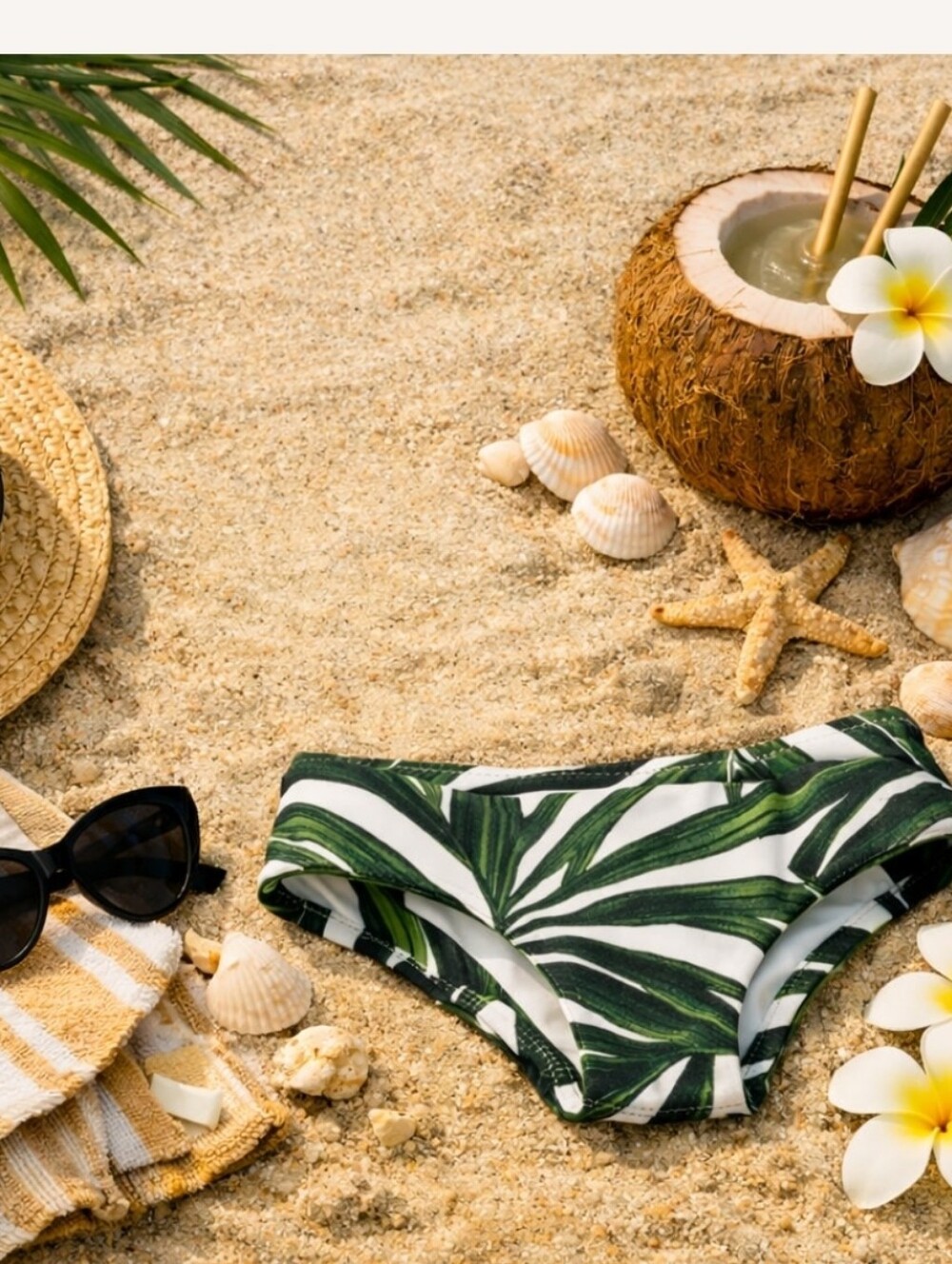 SHOW ME YOUR MUMU PALM TREE  BOTTOMS only